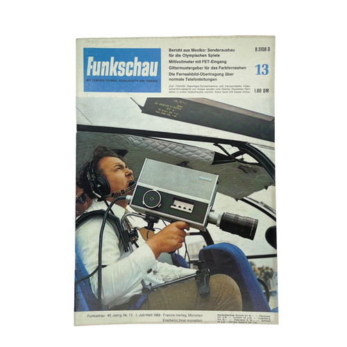 Funkschau heft zeitschrift - zeitschrift, /