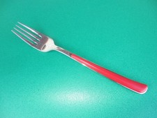 WMF Besteck Twist rot Cromargan 1 Gabel Essgabel Tafelgabel 20,5 cm