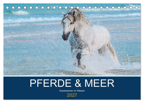 Pferde meer tischkalender - &, (tischkalender