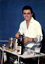 Ak Sänger Rex Gildo, Portrait, Electrola, Four Roses Bourbon Whisky - 4739913