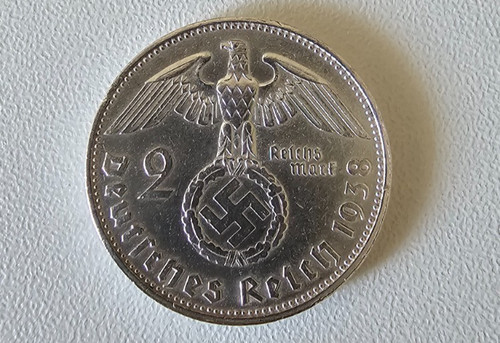 Silbermünze reichsmark - silbermünze, 2