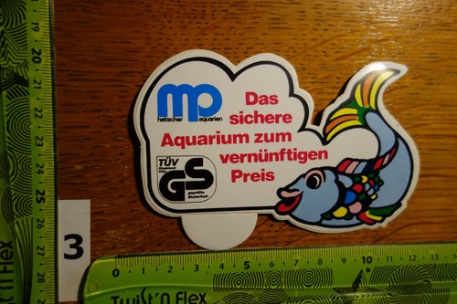 Alter aufkleber aquarium - aufkleber,