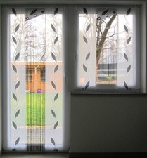 Scheibengardine für Tür Bistrogardine Scheibengardine Set   Gardinen Neu