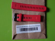 Garmin x TAD Quickfit Uhrenarmband rot 20mm triple Aught Design