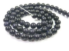 BLAUFLUSS 6mm blau Perlen rund