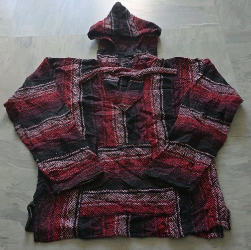 Baja hoodie hippie made - hoodie,