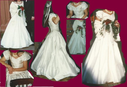 Brautkleid schulter frei - brautkleid,