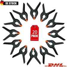 20 X Zwingen Federklemmen SET