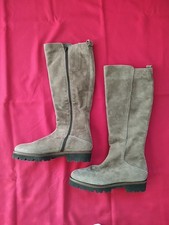 Maripe lederstiefel grau - lederstiefel, grau/braun