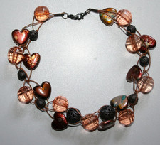 Gropfband * Modeschmuck * 70er/80er Jahre* Halsband * ca.15cm * kleiner Durchmes