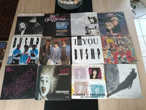 Konvolut singles 80er 90er - 7"singles,, 80er/90er