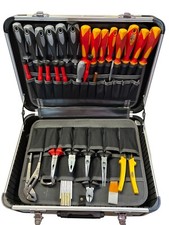FAMEX 418-88 Profi Werkzeugkoffer mit Werkzeug Set Werkzeugkasten Werkzeugkiste