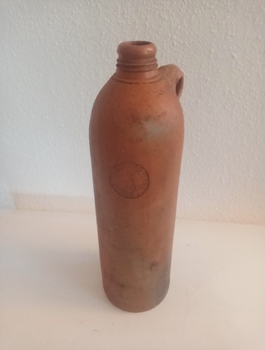 Tonflasche alte wasserflasche - tonflasche,,