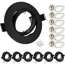 Einbaustrahler Schwarz Matt -