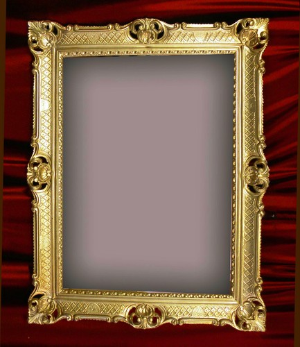 Bilderrahmen schwarz gold dual - bilderrahmen,