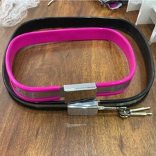 Edelstahl Einstellbare Keuschheit Taille Band Gürtel Abschließbare Gerät BDSM DE