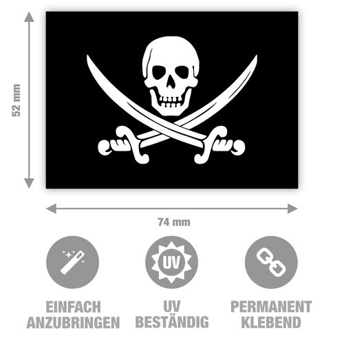 Stück aufkleber - -,