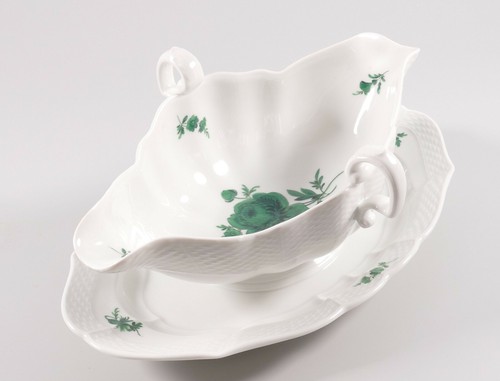 Meissen sauciere doppelhenkel - sauciere,