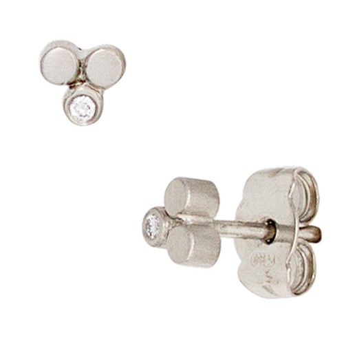 Kleine ohrstecker 950er - ohrstecker,