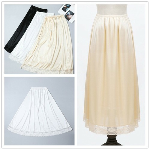 Damen satin petticoat - damen,