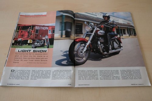 Motorrad 2001 triumph - 21/2001,