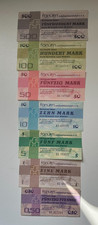 KONVOLUT  FORUMSCHECKS  DDR NOSTALGIE VINTAGE  0,50-500 SATZ