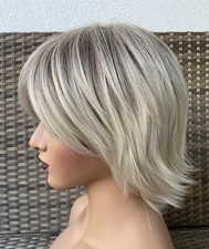 Perücke Blond Alltag Weich