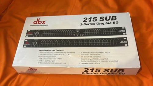 Dbx 215 kanal - 2-kanal, graphic