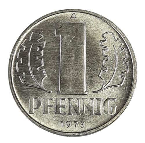 Ddr kursmünze pfennig 1973 - 1,