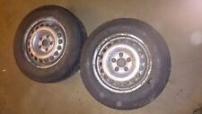  2 Kompletträder VW T4 Stahlfelgen SRD153302 KBA43929 Allwetterreifen 195/70R15C