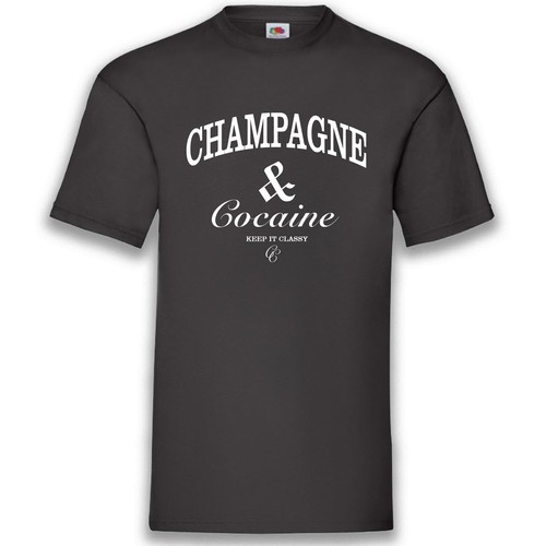 Champagne cocaine shirt - &,
