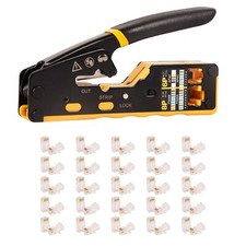 RJ45 Crimp Tool w/50PCS CAT6