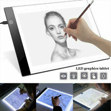 A4 LED Dimmbar Lichttisch Leuchttablet Tracing Lightpad Board Zeichenbrett USB