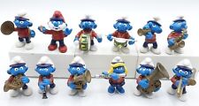 Schlumpf Militärkapelle Orchester 2002 Auswählen Schleich Smurf Band Pitufo