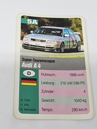 Audi einzelkarte - 4,