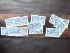 12X BRD 2 Pf Notopfer Berlin