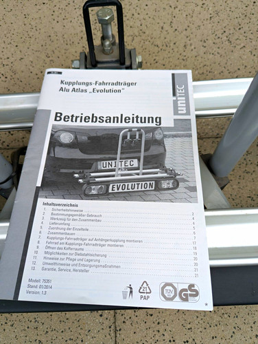Kupplungs fahrradträger - kupplungs,
