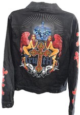 NWT Y2K DS Mens L Black Denim