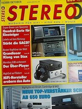 STEREO 10/08, KLISCH PALLADIUM P 38F, VROEMEN IL BAMBINO, CAMBRIDGE AZUR 840 E/W