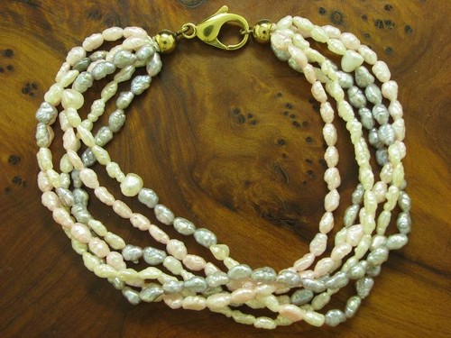 Akoya barock perlen armband - akoya,
