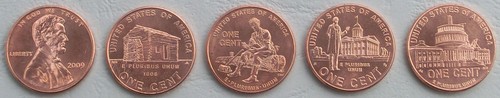Usa 4x1 cent - usa, lincoln