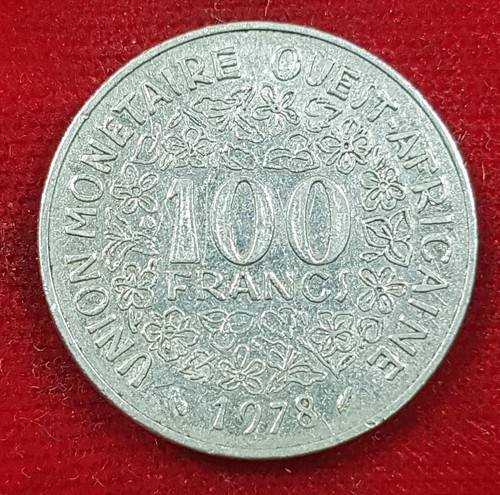 100 francs 1978 west afrika - francs,