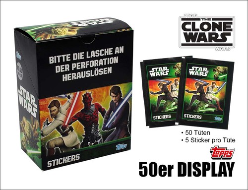 Topps star wars clone - wars,