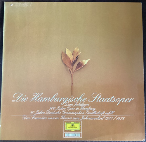 Die hamburgische staatsoper - die, *