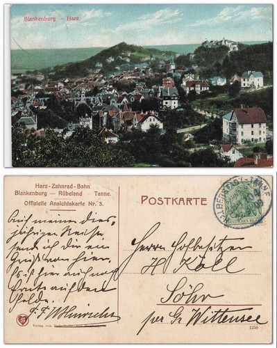 Blankenburg harz panorama - blankenburg,