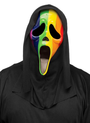 Scream ghostface pride maske - -,