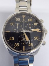 Hamilton Aviation Khaki Pilot Chrono Quartz 44 mm Herrenuhr H76722131
