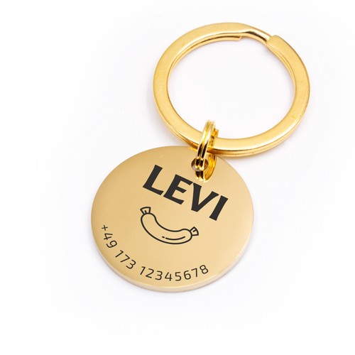 Personalisierte hundemarke - personalisierte,