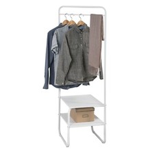 B-waren Kleiderständer Hängeregal Garderobenständer,Weiß,FRG281-W-bwaren