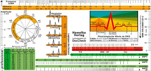 Ekg lineal professional - ekg, ii